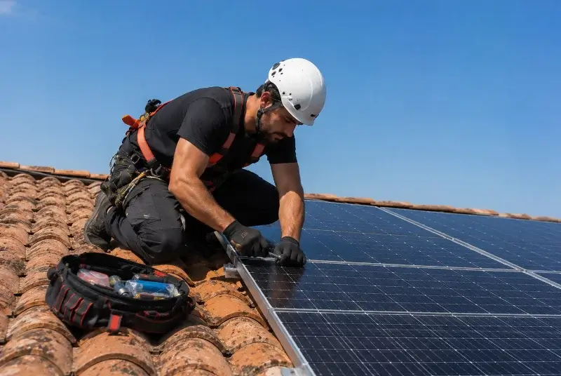 Maintenance et monitoring de panneaux solaires à Saint-Fiacre-sur-Maine